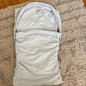 Aritzia Pale Blue Contour Tank